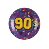 10 Assiettes en carton - Années 90