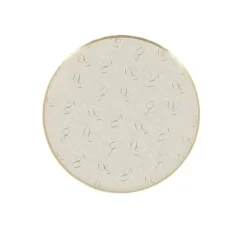 6 assiettes en carton - Diamètre 18 cm - Collection Gold'n Age - Âge au choix