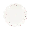 8 assiettes en carton - Diamètre 23 cm - Collection Lovely Time