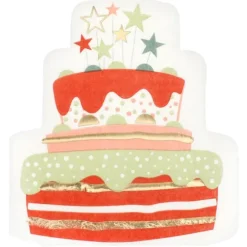 10 assiettes en carton FSC® - Diamètre 22,5 cm - Collection Anniversaire Scintillant