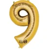 Ballon à Air - Chiffre "9" - Or