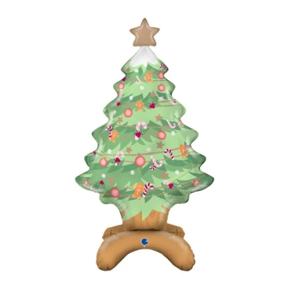 Ballon Aluminium à forme - Sapin de Noël