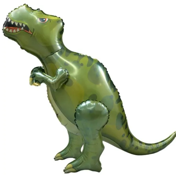 Ballon 3D en aluminium - T-Rex - 66 cm