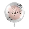 Ballon en aluminium arrondi - Super Papa - Diamètre 43 cm