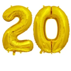 Ballon en aluminium en forme de rond - 45 cm - Couleur au choix