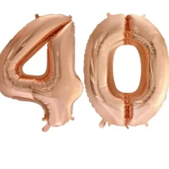 Ballon en aluminium en forme de rond - 45 cm - Couleur au choix