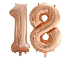 Ballon en aluminium en forme de rond - 45 cm - Couleur au choix