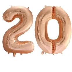 Ballon en aluminium en forme de rond - 45 cm - Couleur au choix