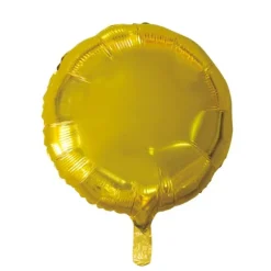 Ballon en aluminium en forme de rond - 45 cm - Couleur au choix