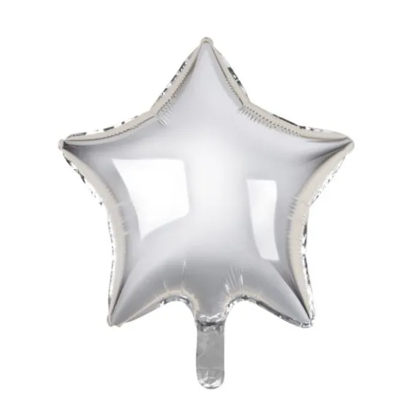 Ballon en aluminium en forme d'étoile - 48 cm - Couleur au choix