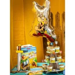 Ballon en aluminium à forme - Astérix - 56,9 x 77,4 cm - Astérix ®