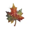 Ballon feuille d' automne avec paillettes