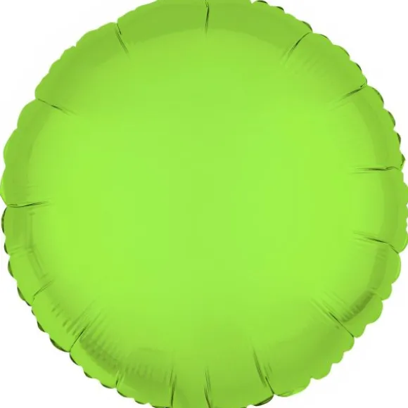 Ballon fluo en aluminium arrondi - Diamètre 43 cm - Couleur au choix