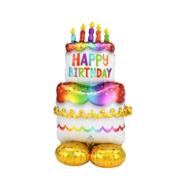 Ballon Géant AirLoonz™ - Gâteau d'Anniversaire