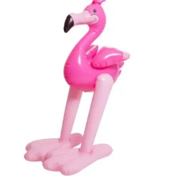 Ballon Gonflable Flamant Rose - 120 cm
