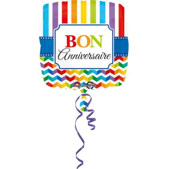 Ballon hélium - "Bon anniversaire"