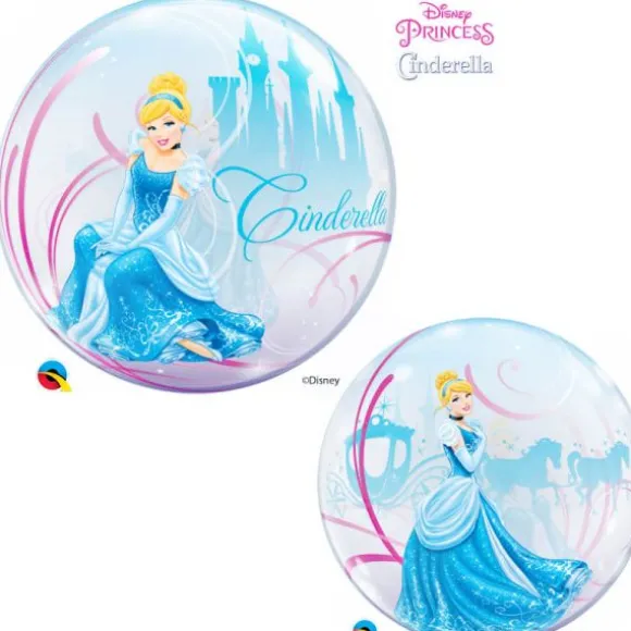 Ballon Hélium Bubble Cendrillon