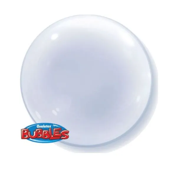 Ballon Hélium Bubble Transparent - 60 cm