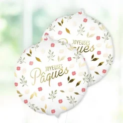 Ballon Métallique - Joyeuses Pâques