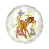 Ballon rond en aluminium - Bambi - 43 cm