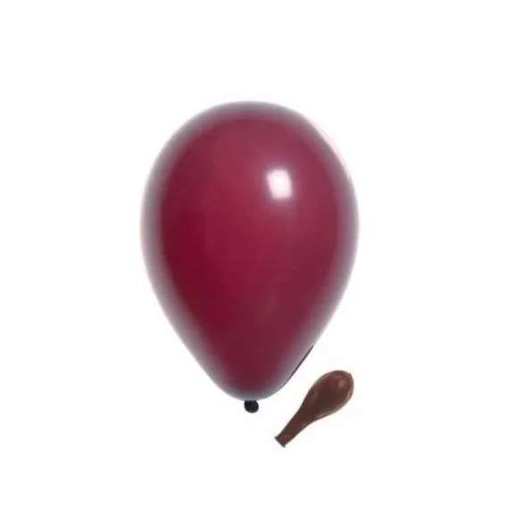 20 Ballons de baudruche bordeaux