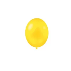 25 Ballons de baudruche métallisés - Jaune