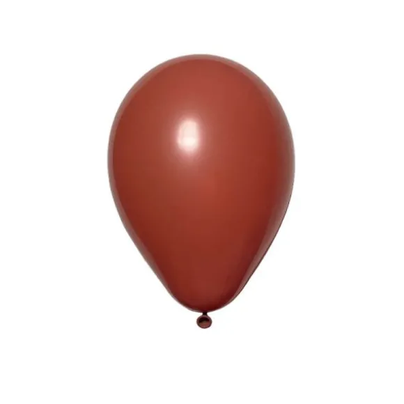20 Ballons Opaques Terracotta - 25 cm