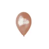 10 Ballons " Vive les mariés " - Rose Gold