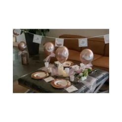 Banderole de 5 mètres Eid Mubarak - Rose Gold