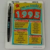 Bloc-notes et Stylo Année de naissance 1995