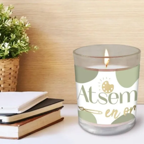 Bougie parfumée - Atsem en or