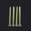 4 Bougies Chandelles - Dorées