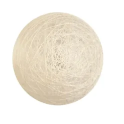 4 Boules de Coton - Naturel