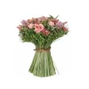 Bouquet Champêtre - Roses avec feuillage