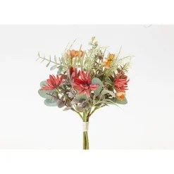 Bouquet de calycanthes, d'eucalyptus et de cornes d'élan - 33 cm - Couleur au choix