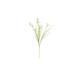 Bouquet de Fleurs des Champs - 55 cm - Blanc