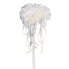 Bouquet de 4 fleurs ivoire