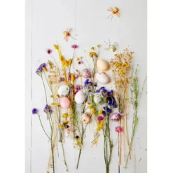 Bouquet de Fleurs Séchées avec tiges