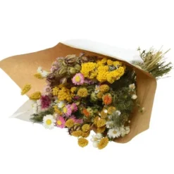Bouquet de Fleurs Séchées avec tiges