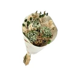 Bouquet de fleurs Sola vert - 50 cm