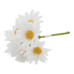 Bouquet de 3 pivoines blanches - 15 x 10 x 40 cm - Collection Voile de Douceur