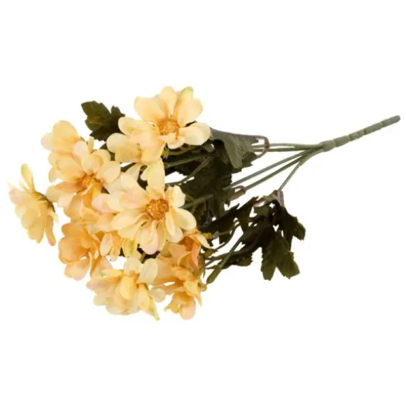 Bouquet de 3 pivoines blanches - 15 x 10 x 40 cm - Collection Voile de Douceur