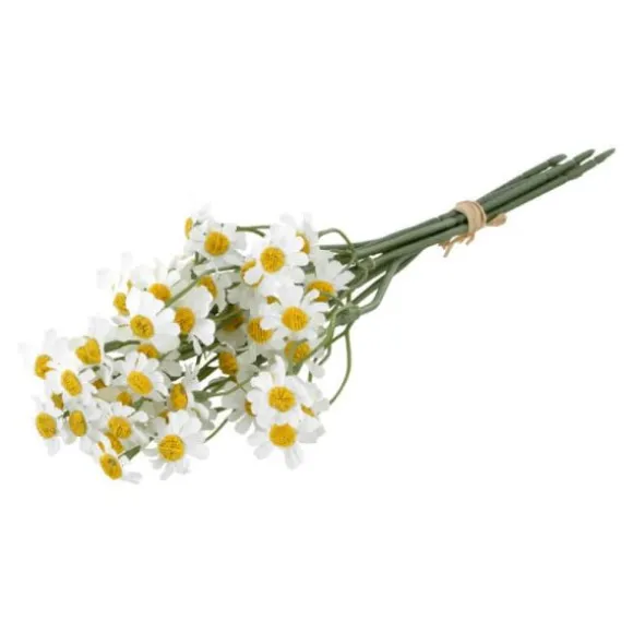 Bouquet de 3 pivoines blanches - 15 x 10 x 40 cm - Collection Voile de Douceur