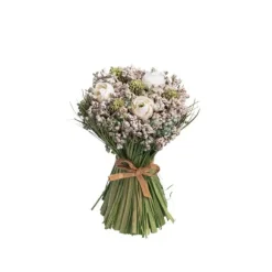 Bouquet de roses - Couleur Crème et Menthe
