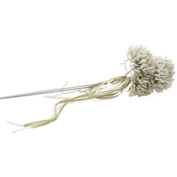 Bouquet de 3 Scabieuses avec rubans - Couleur au choix