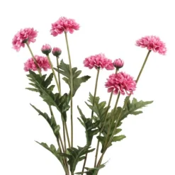 Bouquet de zinnias - 9,5 x 5,5 x 12,5 cm - Couleur au choix