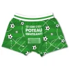 Boxer humoristique Foot - Collection Boxer Passion - Taille au choix