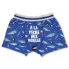 Boxer humoristique Pêche - Collection Boxer Passion - Taille au choix