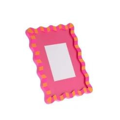 Cadre photo en bois - 15 x 20 cm - Collection Pink Lemonade
