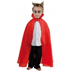 Cape Taffetas 85 cm Enfant - Rouge